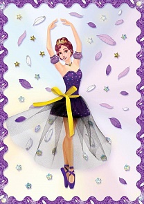 Набор для изготовления картины - Воздушное фуэтэ (Клеvер, АС 43-303)